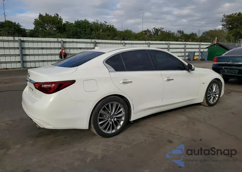2018 Infiniti Q50 Luxe from USA, damaged, VIN JN1EV7AP9JM590014